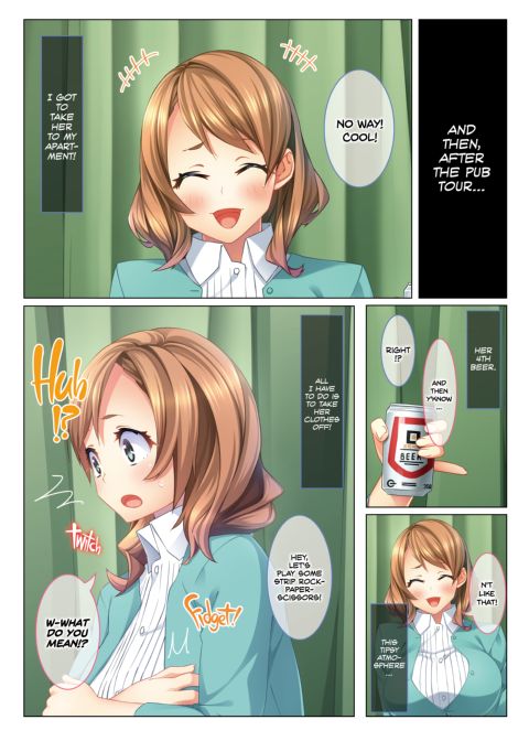 I Fucked an Air-Headed Girl with Big Boobs Silly and Turned Her into My Personal Cum-Dumpster! Chapter 1 page 3