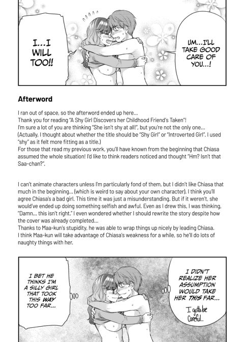 A Shy Girl Discovers Her Childhood Friend's Taken Chapter 1 page 24