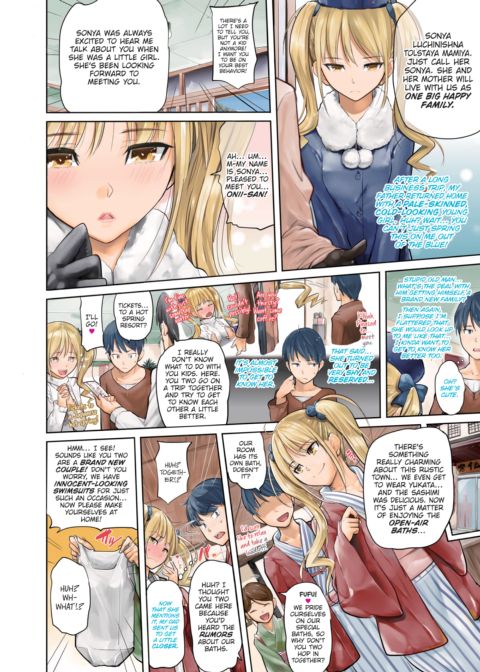 Secret Bath Exhibitionism Manga: Petit Love Hot-Spring Cure Chapter 1 page 2