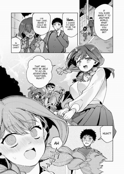 Reincarnated in Another World to Become the Heroine of a Doujin Ero Game!? Chapter 1 page 3