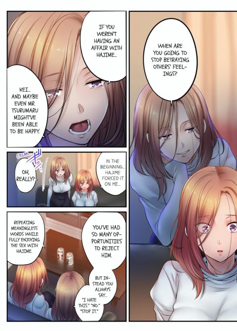 I Can't Resist His Massage! Cheating in Front of My Husband's Eyes Volume 11 Chapter 1 page 60