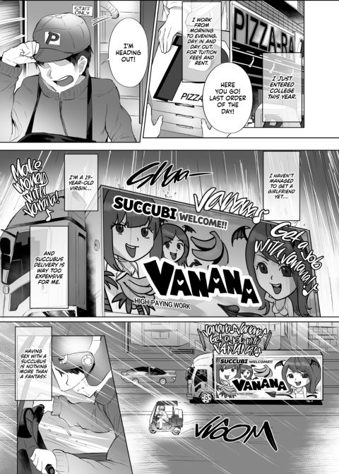 Succubus✰Delivery!! Vol. 3.0 - My Report on When I Was Delivered to a Succubus Harem That Sucked Me Dry Chapter 1 page 4