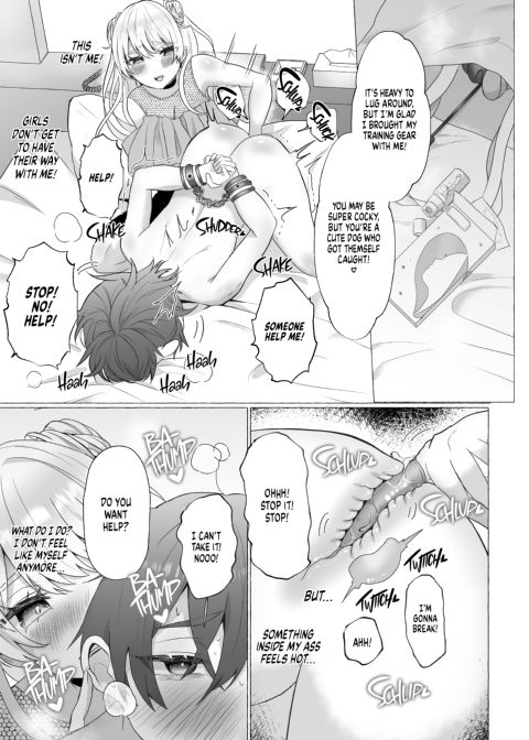 Turning a Cocky Guy Into a Bashful Bitch Chapter 1 page 12
