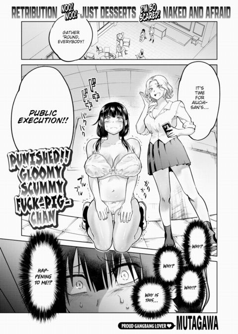 Punished!! Gloomy Scummy Fuck-Pig-chan ❤ Chapter 1 page 1