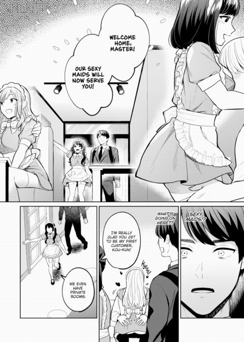 Careful of Maid Cafes Where Touching is OK Chapter 1 page 4