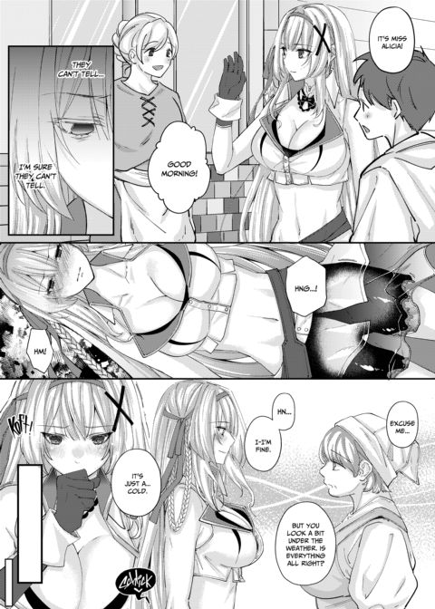Princess Knight Alicia's Tentacle Troubles Chapter 1 page 9