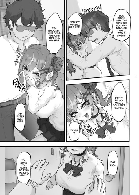 Mouthy Gyaru Meets Monster Cock Chapter 1 page 9