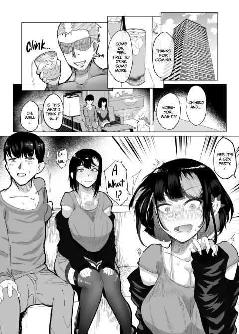 My Crush's New Piercings: The Dangers of an Orgy Chapter 1 page 2