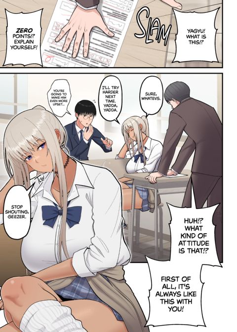 Sweet Love with the Blonde Gyaru Chapter 1 page 2