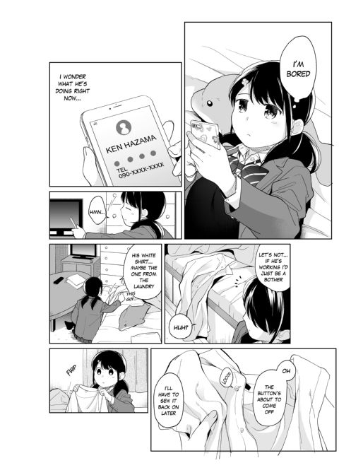 1 Room Apartment + Highschool Girl Suddenly Living Together? Close Contact!? First Sex!!? Ep.14 Chapter 1 page 8