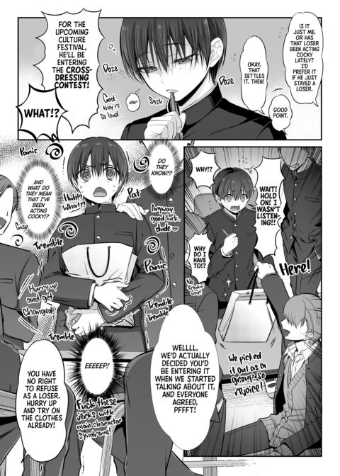 Beginner Crossdresser Dolled Up & Pounded Chapter 1 page 2