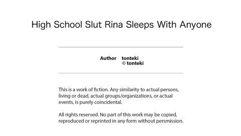 High School Slut Rina Sleeps With Anyone Chapter 1 page 147