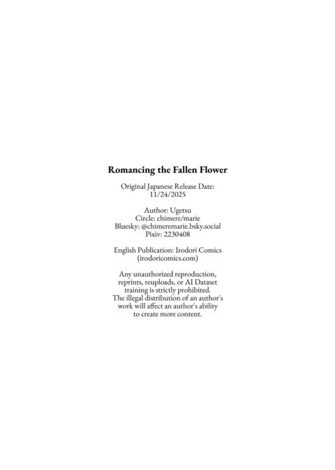 Romancing the Fallen Flower - Part 1: An Adventurer Forsaken; a Noble's Obsession Chapter 1 page 49