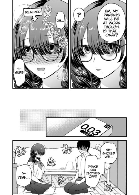 Lovey-Dovey Sex With My Bookworm Girlfriend Chapter 1 page 8