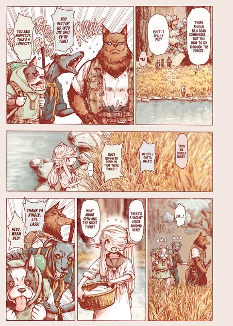The Little Elf and the Savage Beastmen Chapter 1 page 6