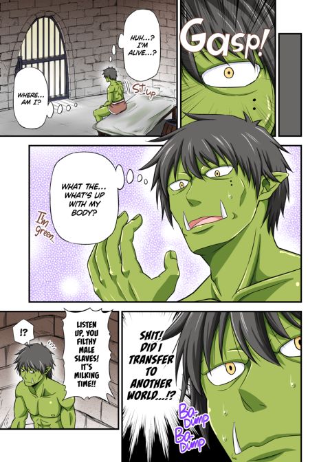 When A Charismatic Male Pornstar Is Reborn In Another World As A Stamina Daddy Orc Chapter 1 page 6