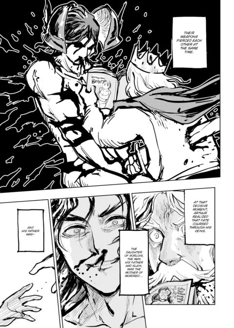 Kairaku Historie ~King Arthur Arc~ Chapter 1 page 9
