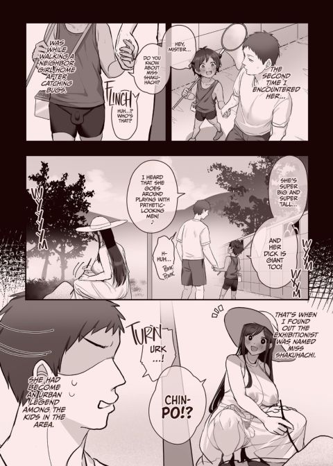 Futanari Ghost Story: Miss Shakuhachi, the Blowjob Spirit Chapter 1 page 14
