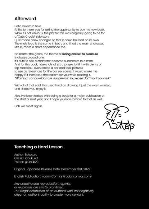 Teaching a Hard Lesson Chapter 1 page 49