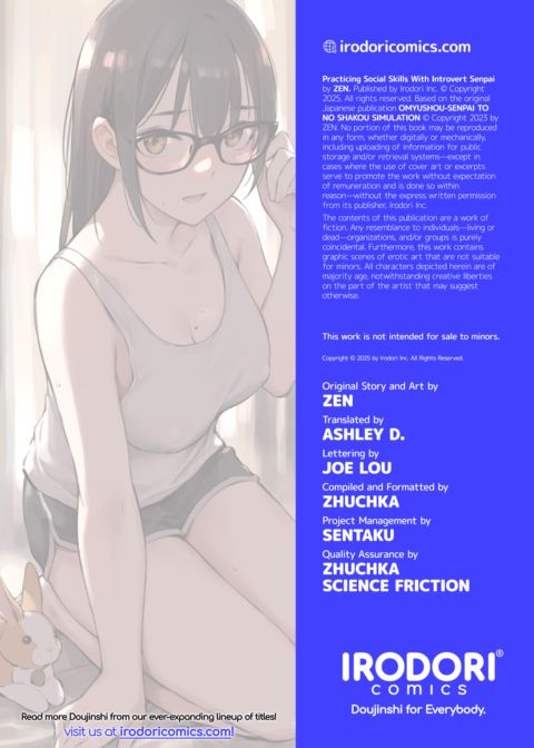 Practicing Social Skills with Introvert Senpai Chapter 1 page 30