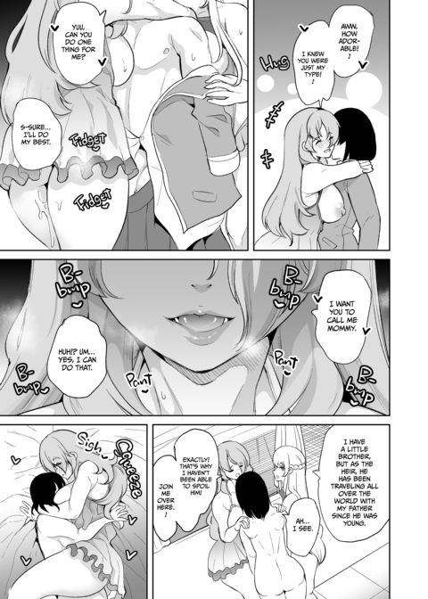 The Lone Cock in the Sex Club for Girls 3: Soft and Sweet Harem of Mommies Chapter 1 page 28