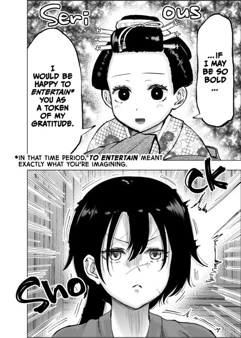 The Female Samurai and the Male Prostitute Chapter 1 page 9