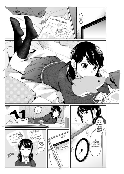 1 Room Apartment + Highschool Girl Suddenly Living Together? Close Contact!? First Sex!!? Ep.9 Chapter 1 page 3