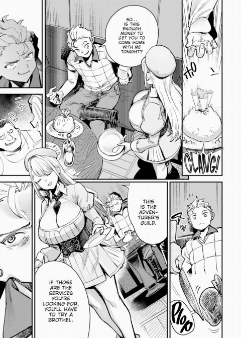 The Receptionist at the Adventurer's Guild was a Slut Vol.1 Chapter 1 page 8