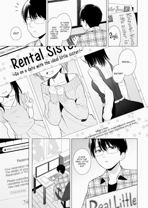 I Tried Renting My Little Sister Chapter 1 page 3