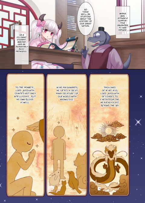 A Hero's Fall from Grace: Dragon Princess Mypha's Awakening Chapter 1 page 19