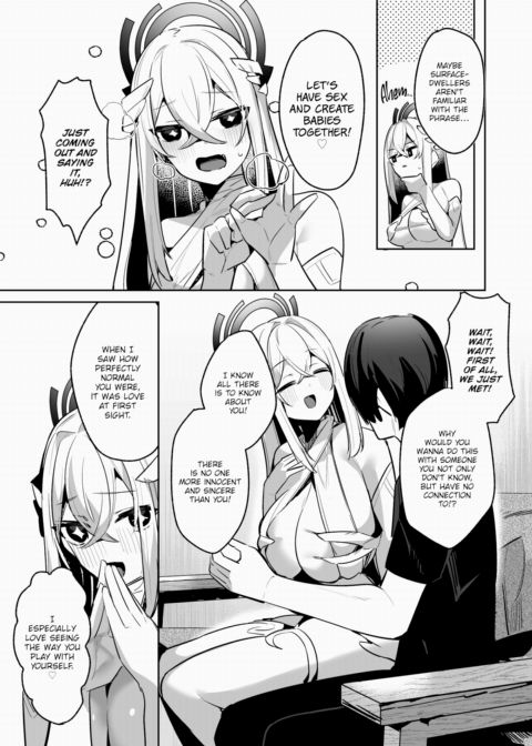 What's Wrong With Making Babies With a Slightly Crazy Stalker Goddess? Chapter 1 page 5