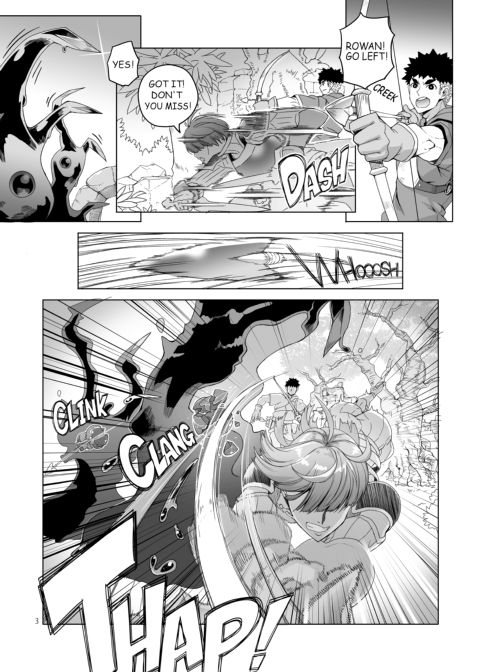 Rowan - The Swordsman Can't Hide Chapter 1 page 2