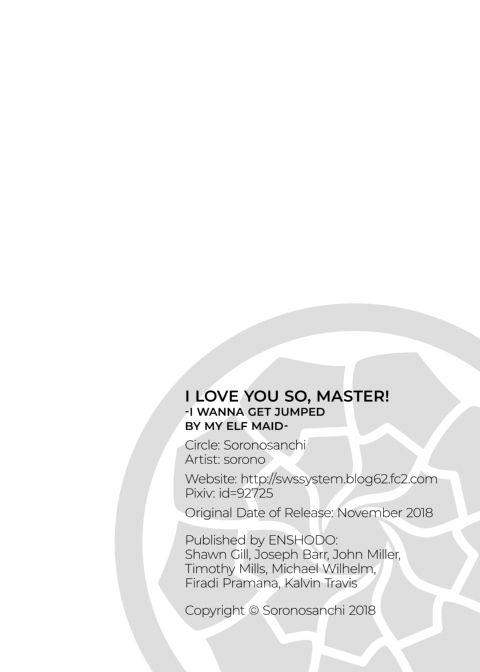 I Love You So, Master! -I Wanna Get Jumped by my Elf Maid- Chapter 1 page 26