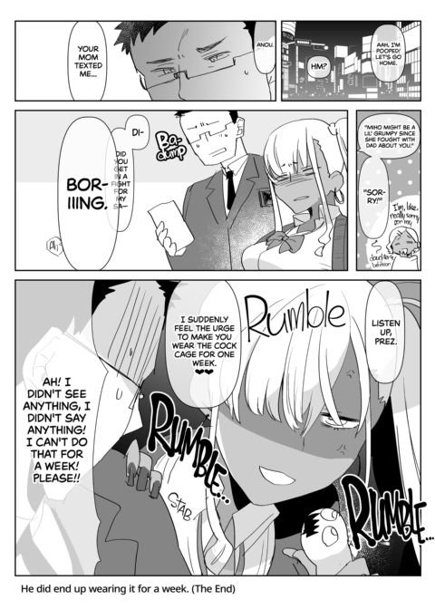 What Happens When Your Tan Gyaru Futa Girlfriend Is in a Bad Mood and Invites You To Karaoke Chapter 1 page 30