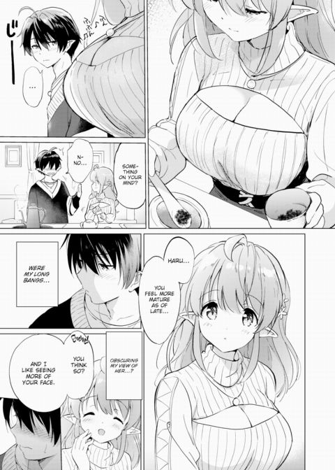 Living With an Elf Bride - Part 4 ~Unexpected Creamy Milk Tea~ Chapter 1 page 5