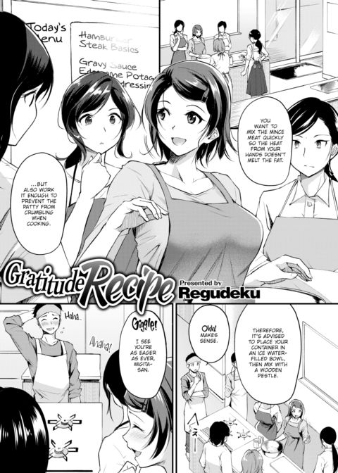 Gratitude Recipe Chapter 1 page 1