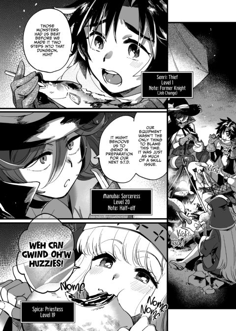 Adventurers by Day, Secretly Training by Night Chapter 1 page 5