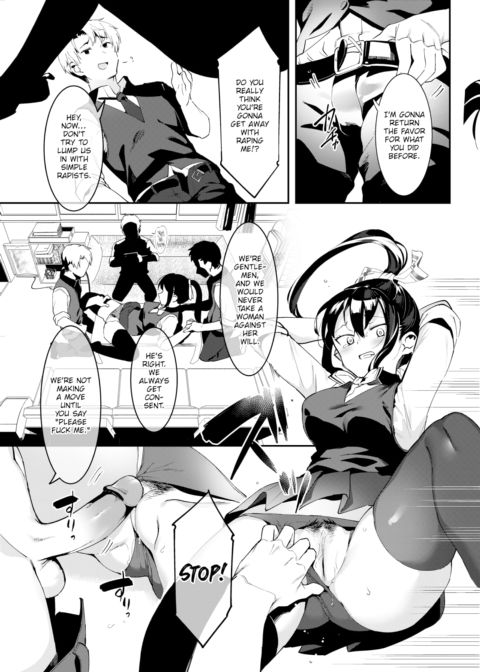 I Won't Lose To a Man! Student Council President Miyuki-chan's Exciting First Experience ❤ Chapter 1 page 9