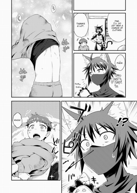 Kitty Ninja in a World of Chastity Reversal Chapter 1 page 10