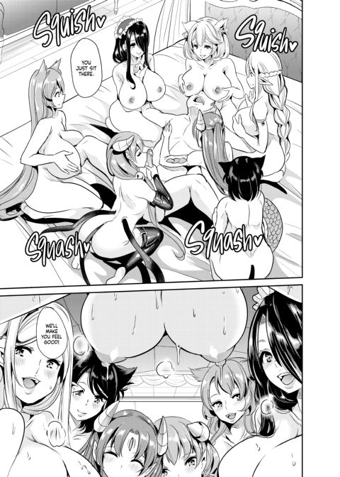 My Harem in Another World 4 - Eight-Way Huge Cat Orgy! Chapter 1 page 19