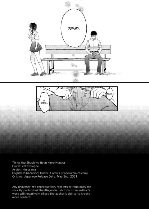 You Should've Been More Honest Chapter 1 page 20