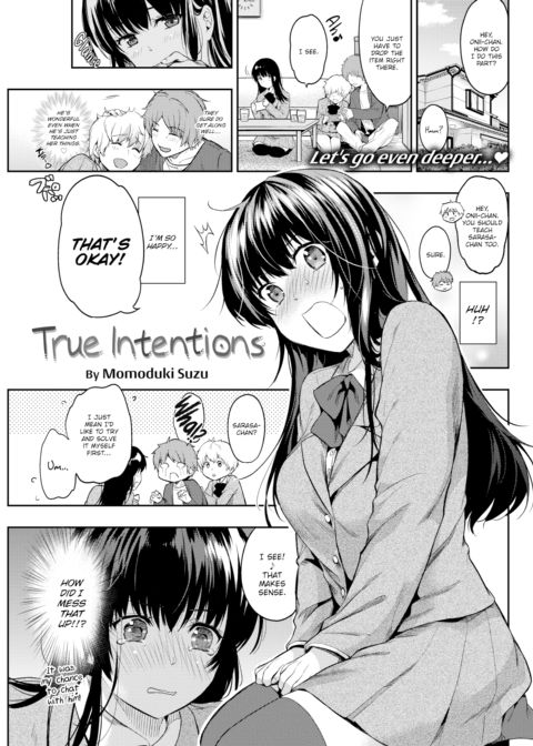 True Intentions Chapter 1 page 1