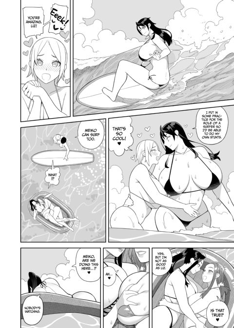 Big Titty Beauties on Their Lavish Vacation Chapter 1 page 13