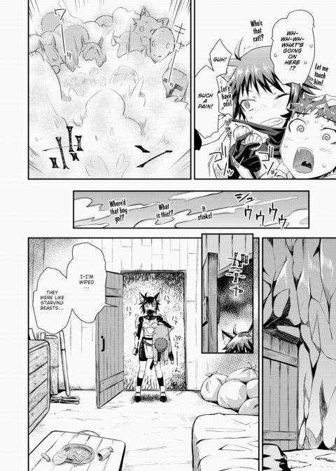 Kitty Ninja in a World of Chastity Reversal Chapter 1 page 8