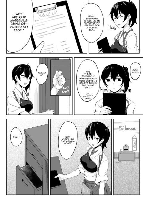 Worries of the Secretary Ship Kaga Chapter 1 page 4