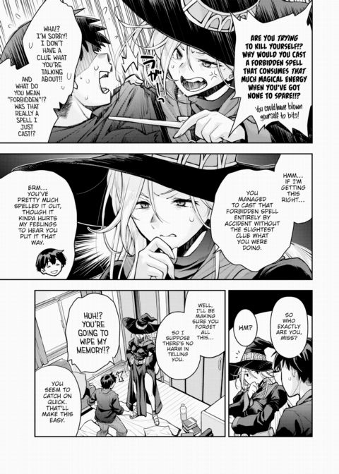 Whereabouts of the Witch, Magic, and Memories Chapter 1 page 5