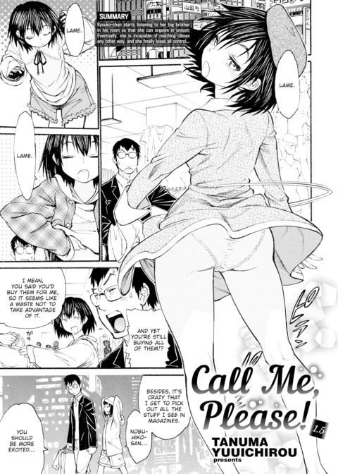 Call Me, Please! 1.5 Chapter 1 page 1