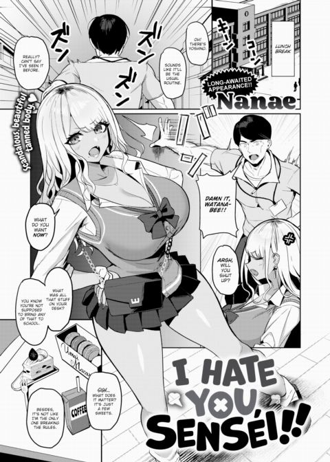 I Hate You, Sensei!! Chapter 1 page 1