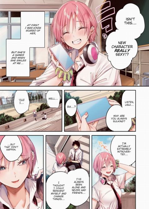 Usui-san is a Strawberry Blonde (Color) Chapter 1 page 5
