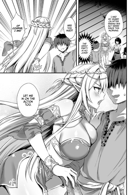 Eyeing the Hot Elf in Another World 5 Chapter 1 page 34